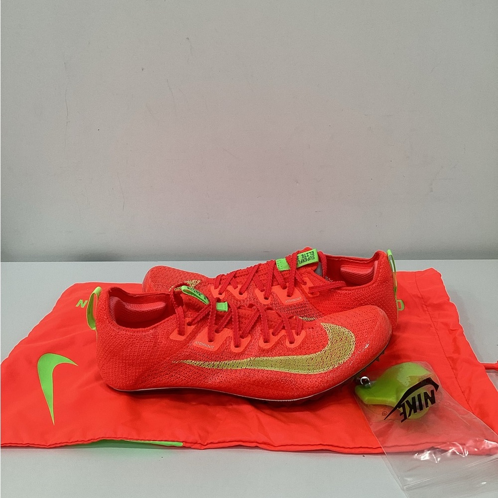Nike Zoom Superfly Elite 2 Track Spikes Bright Crimson FZ9662-600 Men's Size 6.5
